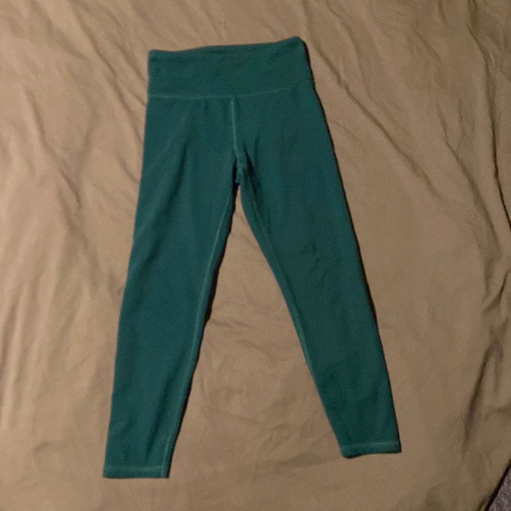 Balance collection womens workout leggings size medium forest green buttery soft